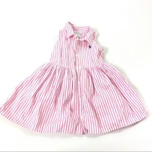 Ralph Lauren Toddler Dress Size 18M Pink